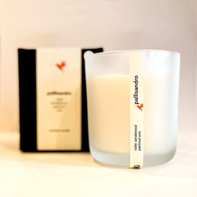 scented candle pallisandro
